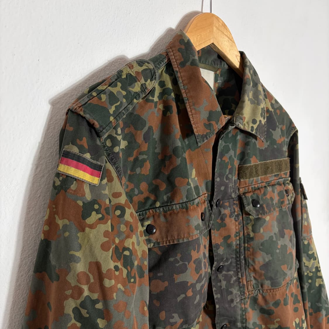 독일군 플랙탄 카모 야상 필드 자켓(Free) 상품이미지4