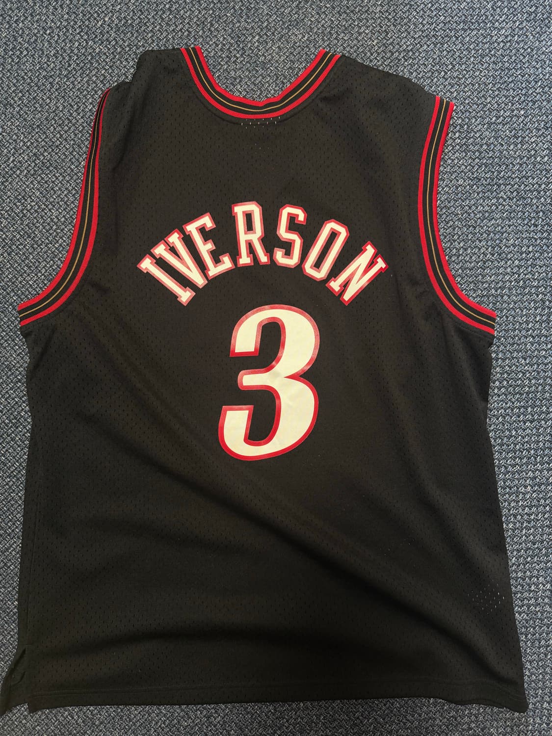 [XL] 미첼엔네스 필라델피아 아이버슨 스윙맨 져지 상품이미지2