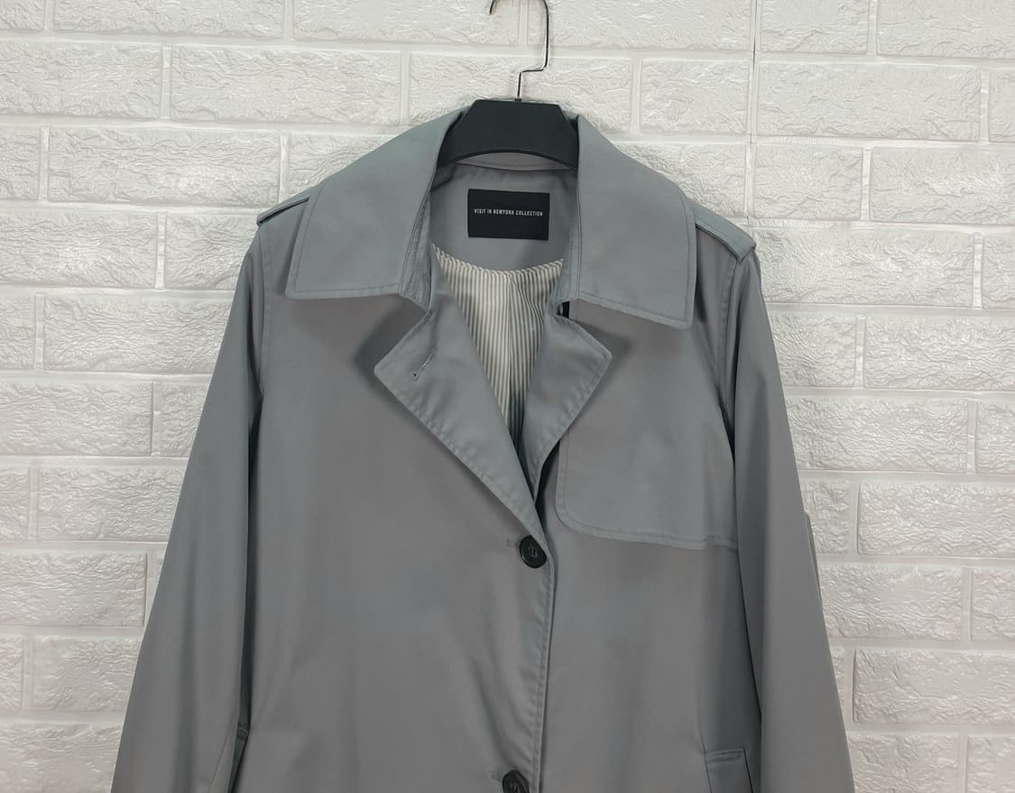 [88]비지트인뉴욕 벨티드 트렌치코트 상품이미지5