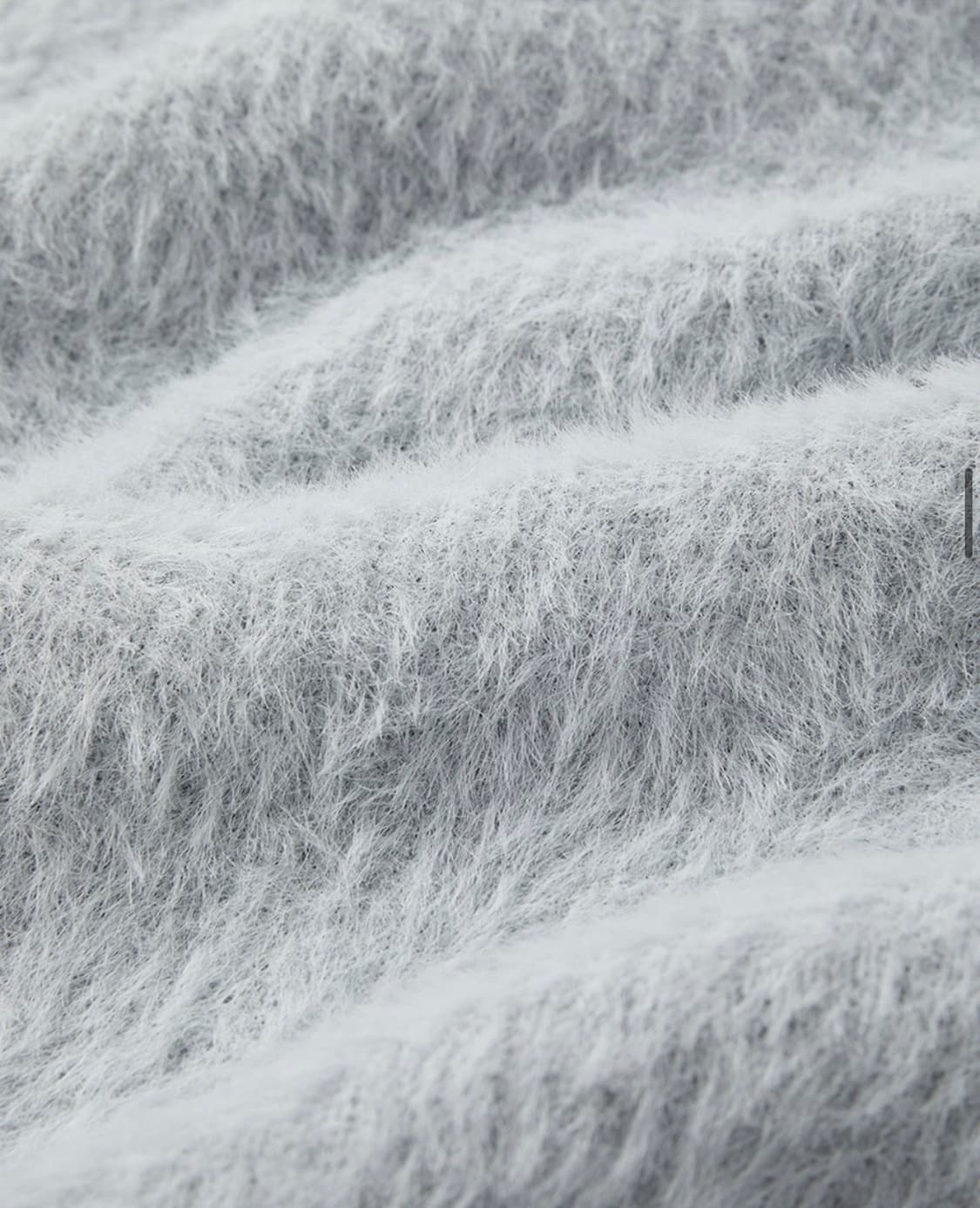 (3) 파브레가 카밀 앙고라 오버핏 니트 (클라우드 블루) 판매 상품이미지6