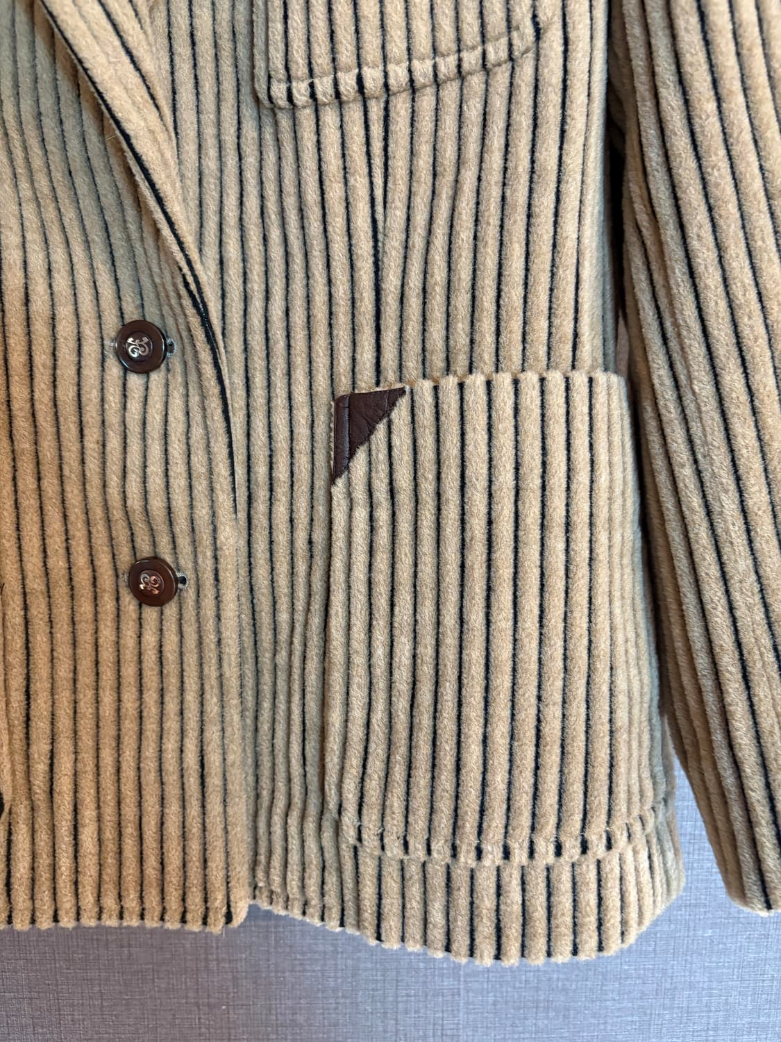 프리움베 골지 자켓 베이지 Japan 상품이미지4