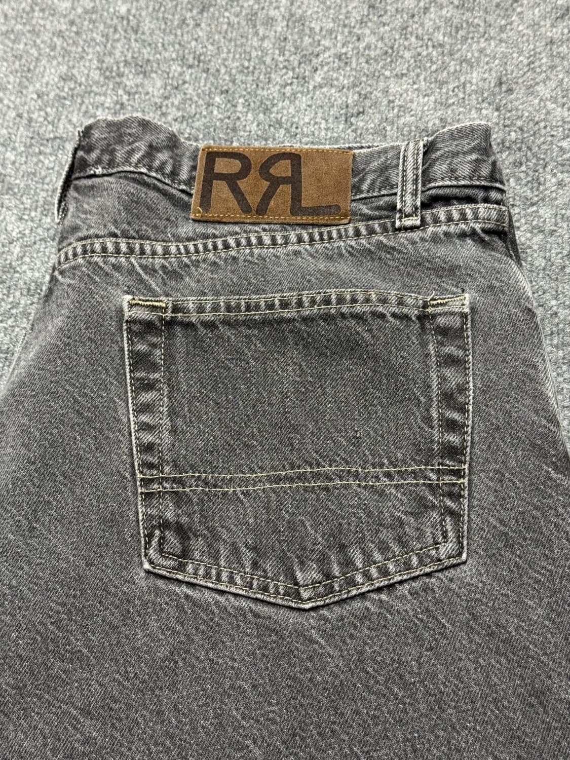 90s RRL 더블알엘 블랙 워시 데님 진 상품이미지1