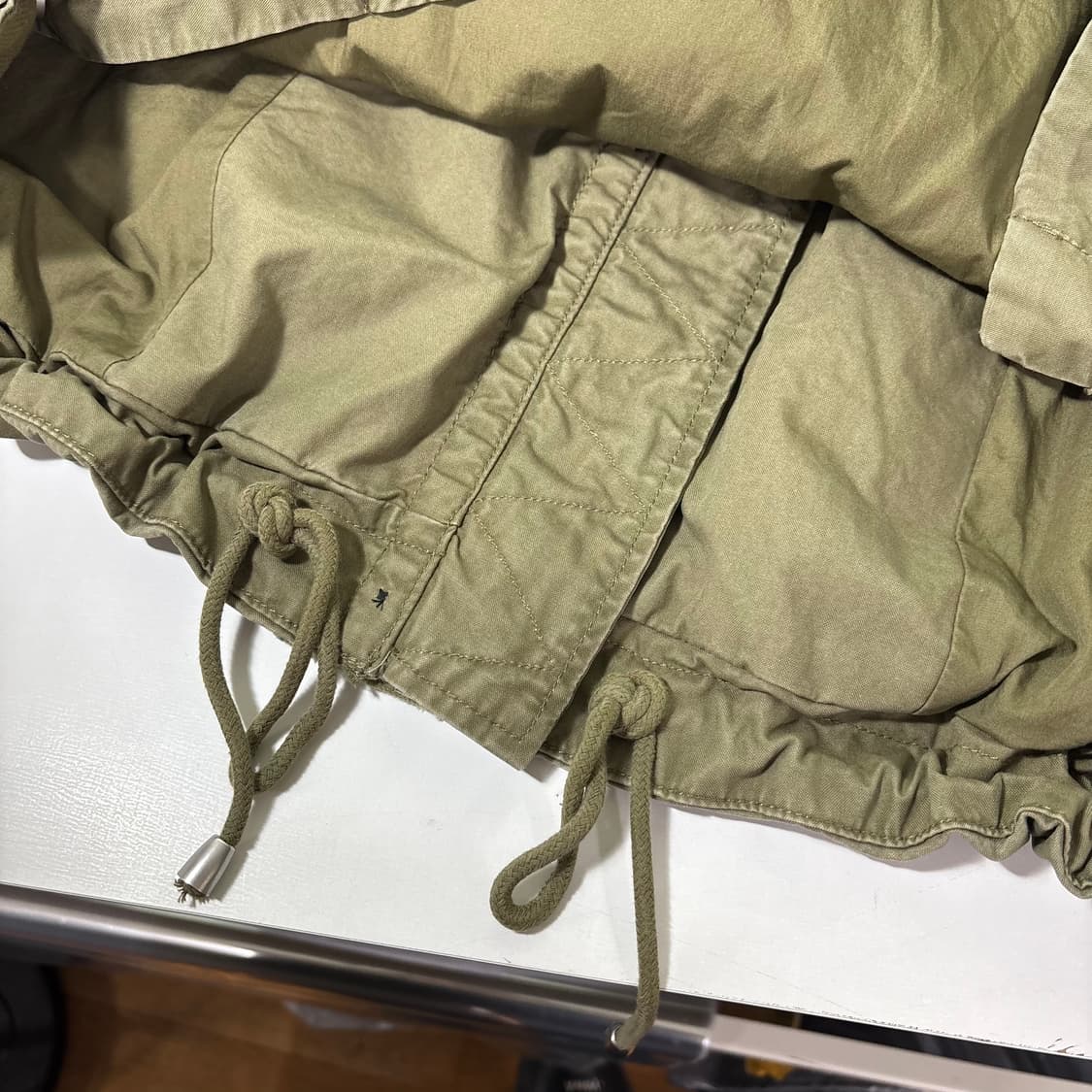 우먼FREE 자라 카키 숏 야상자켓 상품이미지5