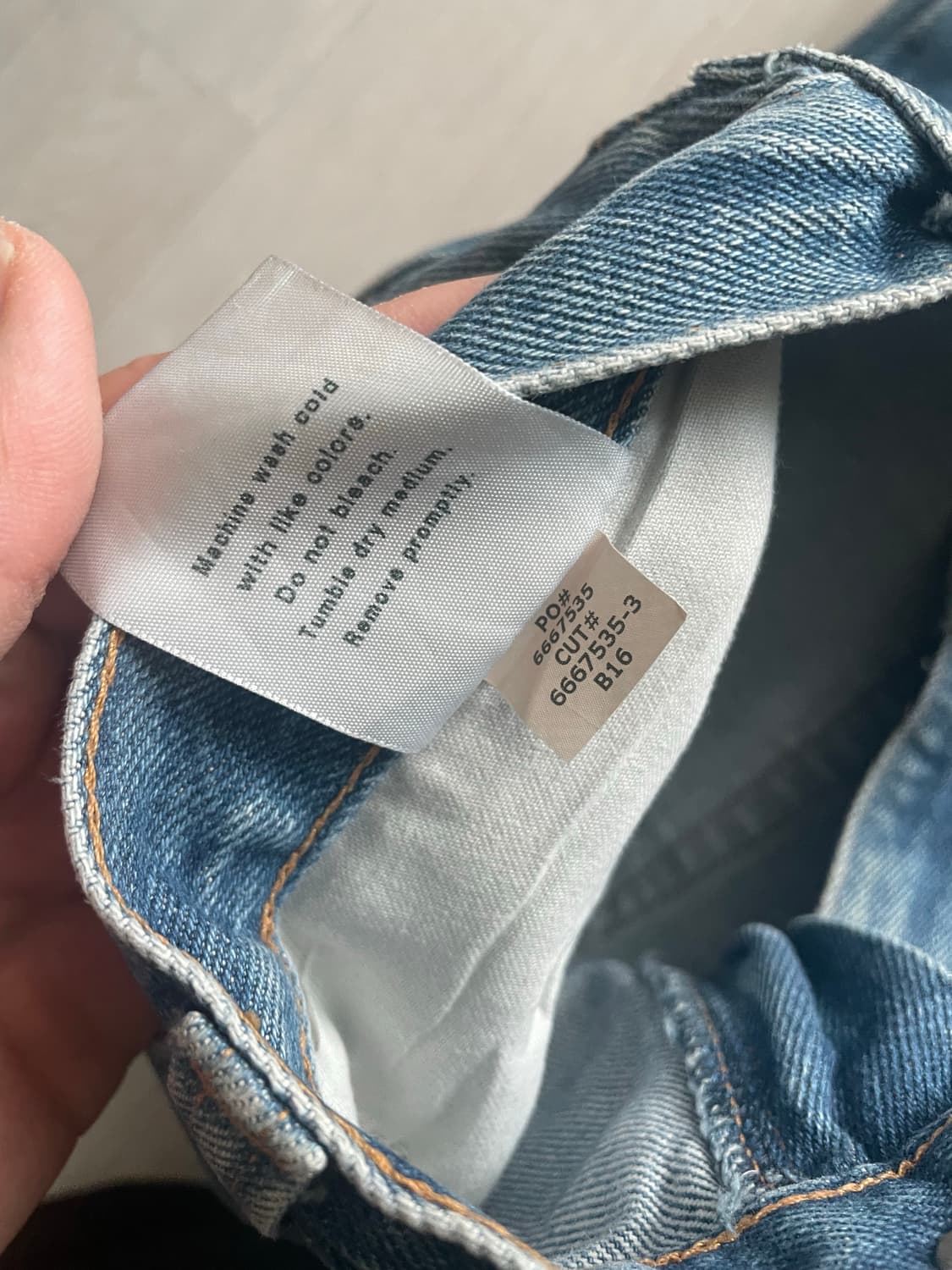 빈티지 칼하트 데님 릴랙스핏 33x30 상품이미지5