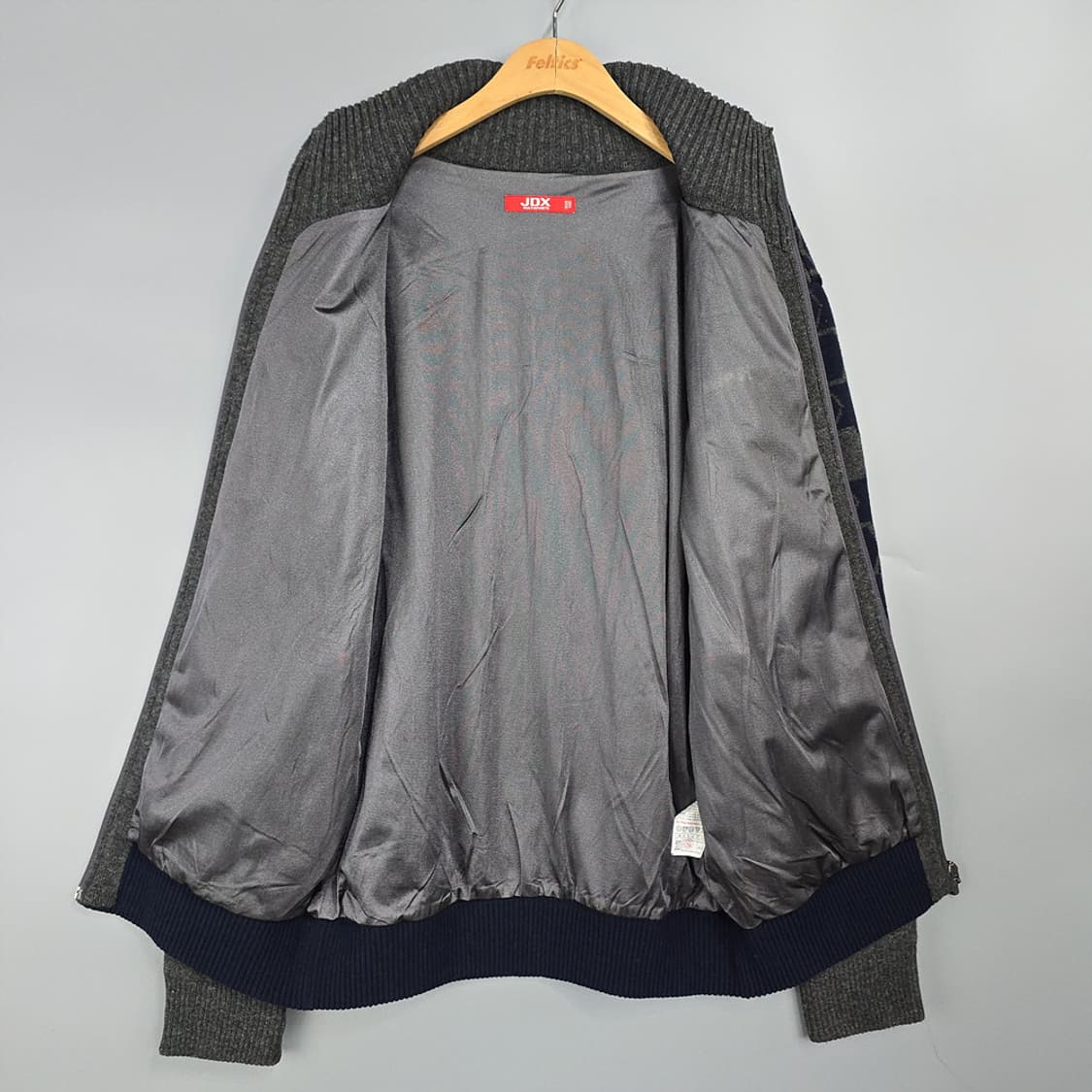 JDX 울 혼방 방풍 집업 가디건 100 상품이미지5