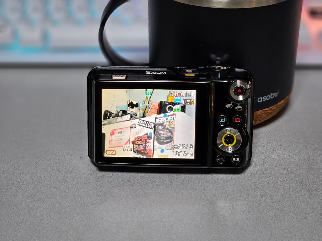 카시오 엑슬림 fc150 하이엔드 빈티지 디카 A급 상품이미지4