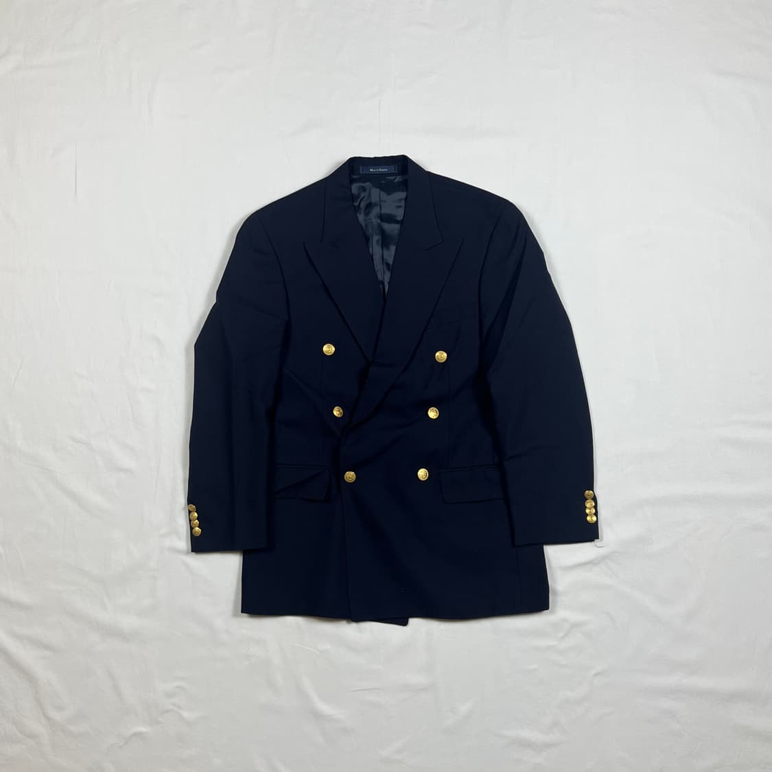 80‘s 폴로 유니버시티 클럽 랄프로렌 더블 블레이저 자켓 상품이미지1