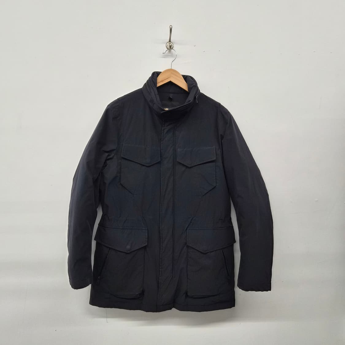 알레그리 블랙 야상 스타일 패딩 남성 M 상품이미지1