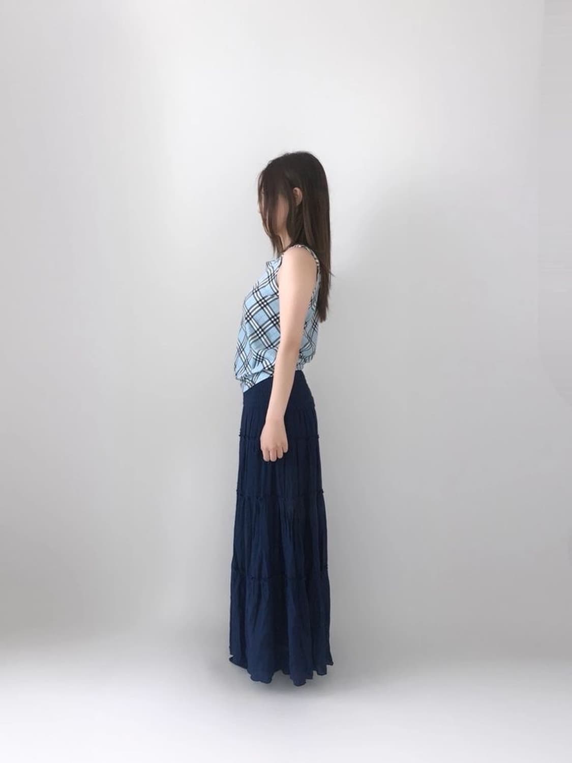 burberry blue boat neck sleeveless 상품이미지7