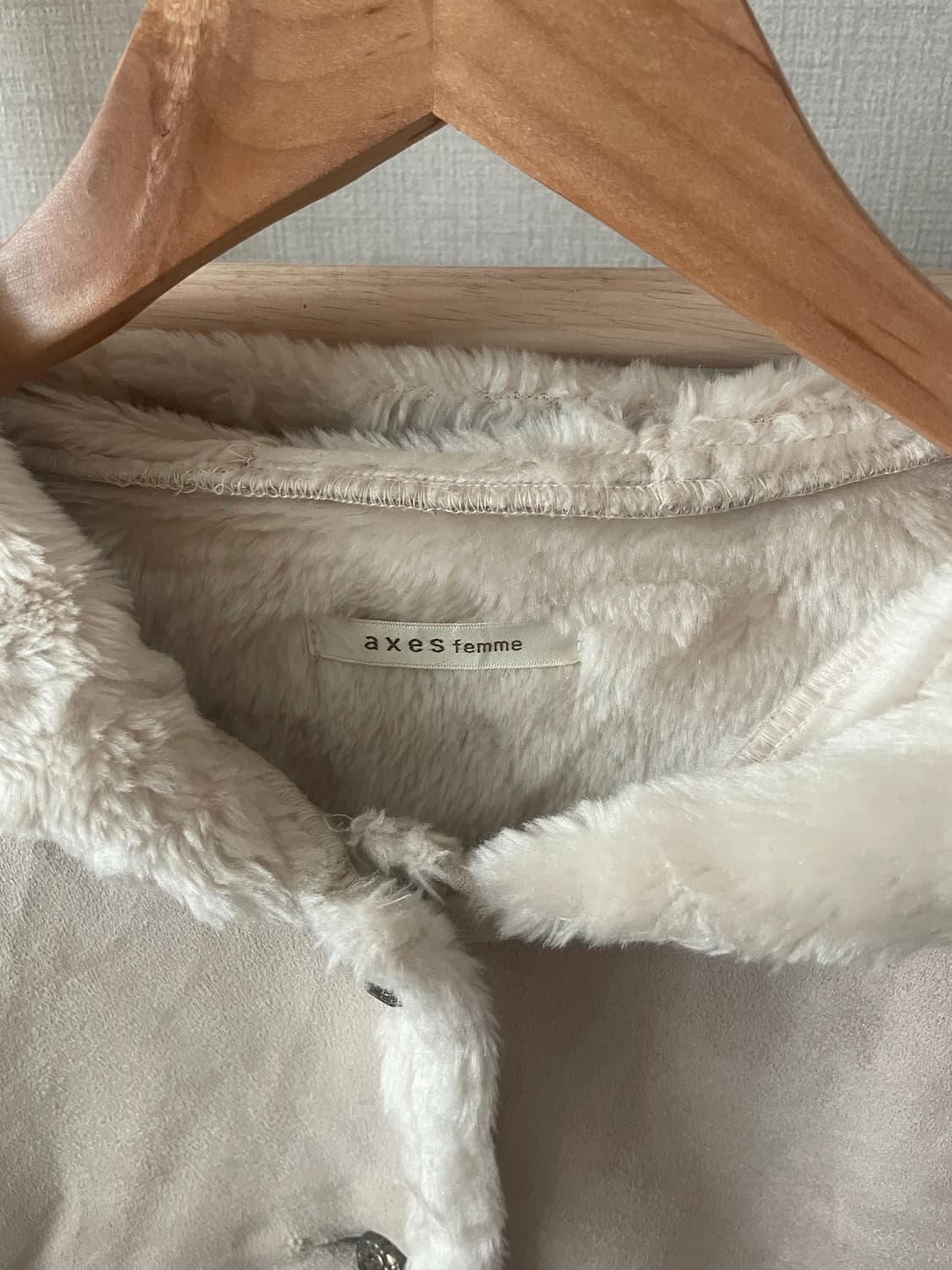 모리걸 빈티지 엑시즈팜 axes femme 무스탕 코트 🤍❄️ 상품이미지2