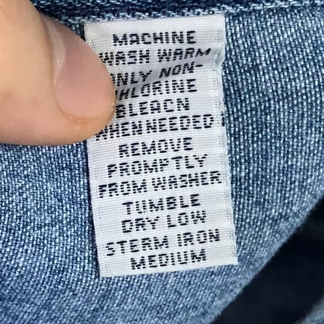 XL 폴로 데님 셔츠 상품이미지4