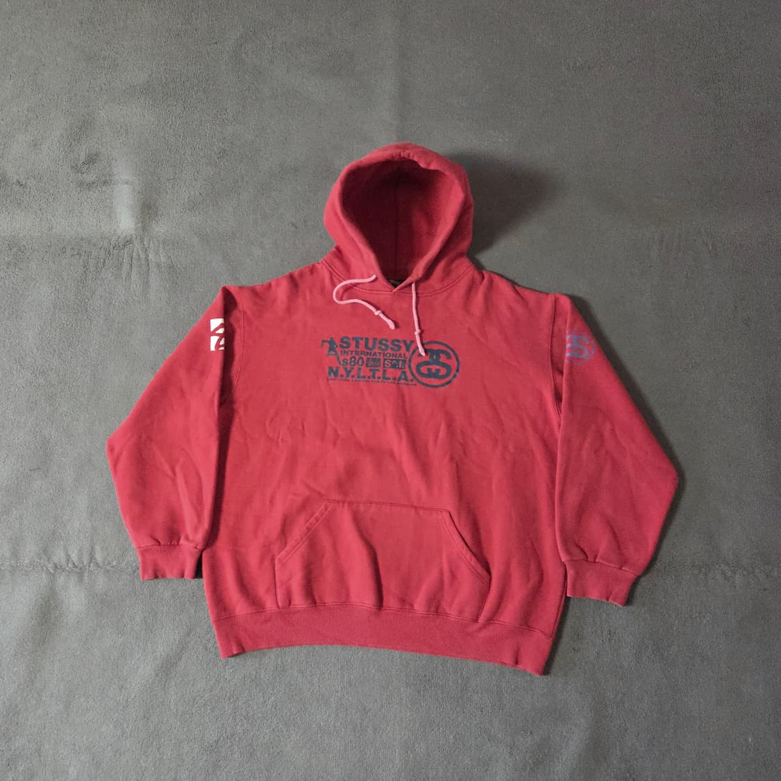 스투시 00s 후드티 L 상품이미지1