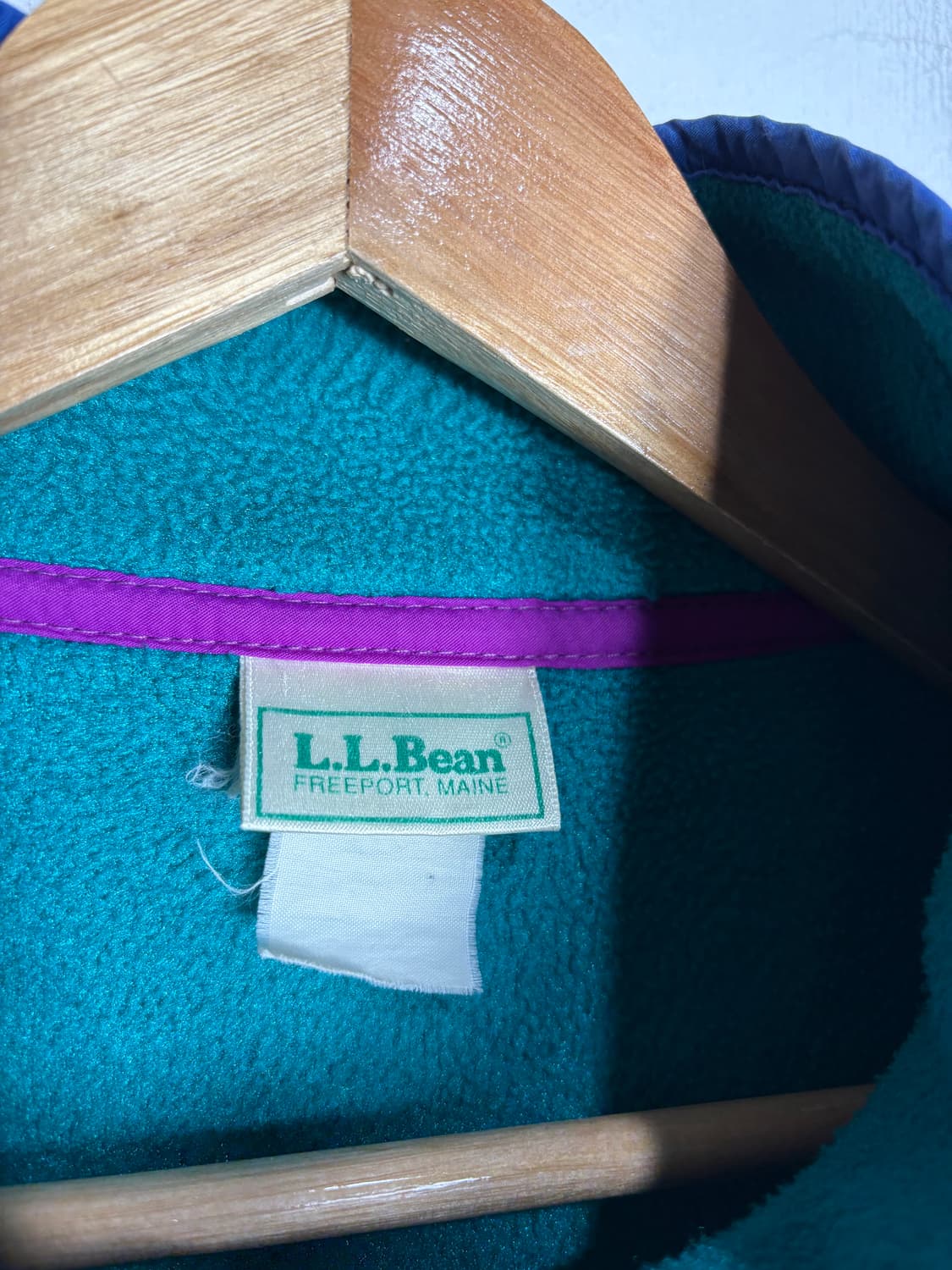 LL bean 엘엘빈 에메랄드 후리스 자켓 상품이미지4