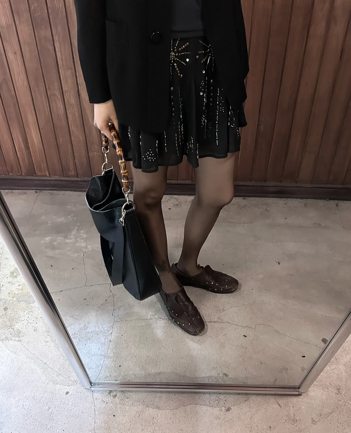 CHESTY beaded flare skirt 상품이미지2