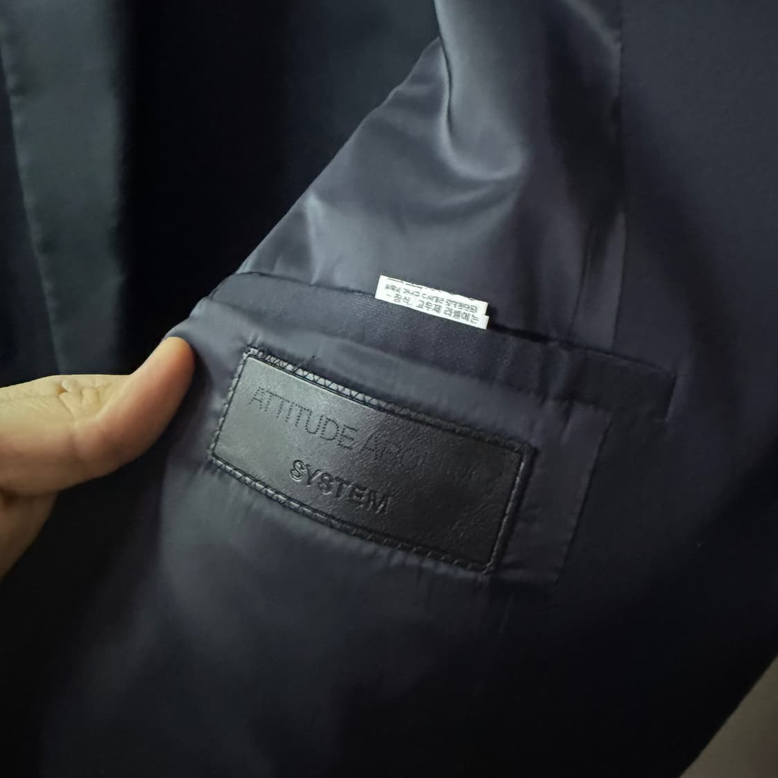 시스템옴므 남성 캐주얼 노버튼 자켓 110 (남성 105정도) 상품이미지6