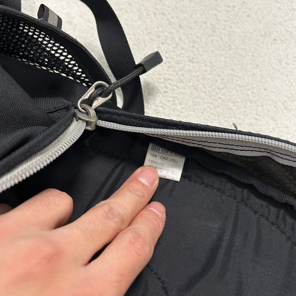 The North Face Essential Backpack Black  상품이미지5