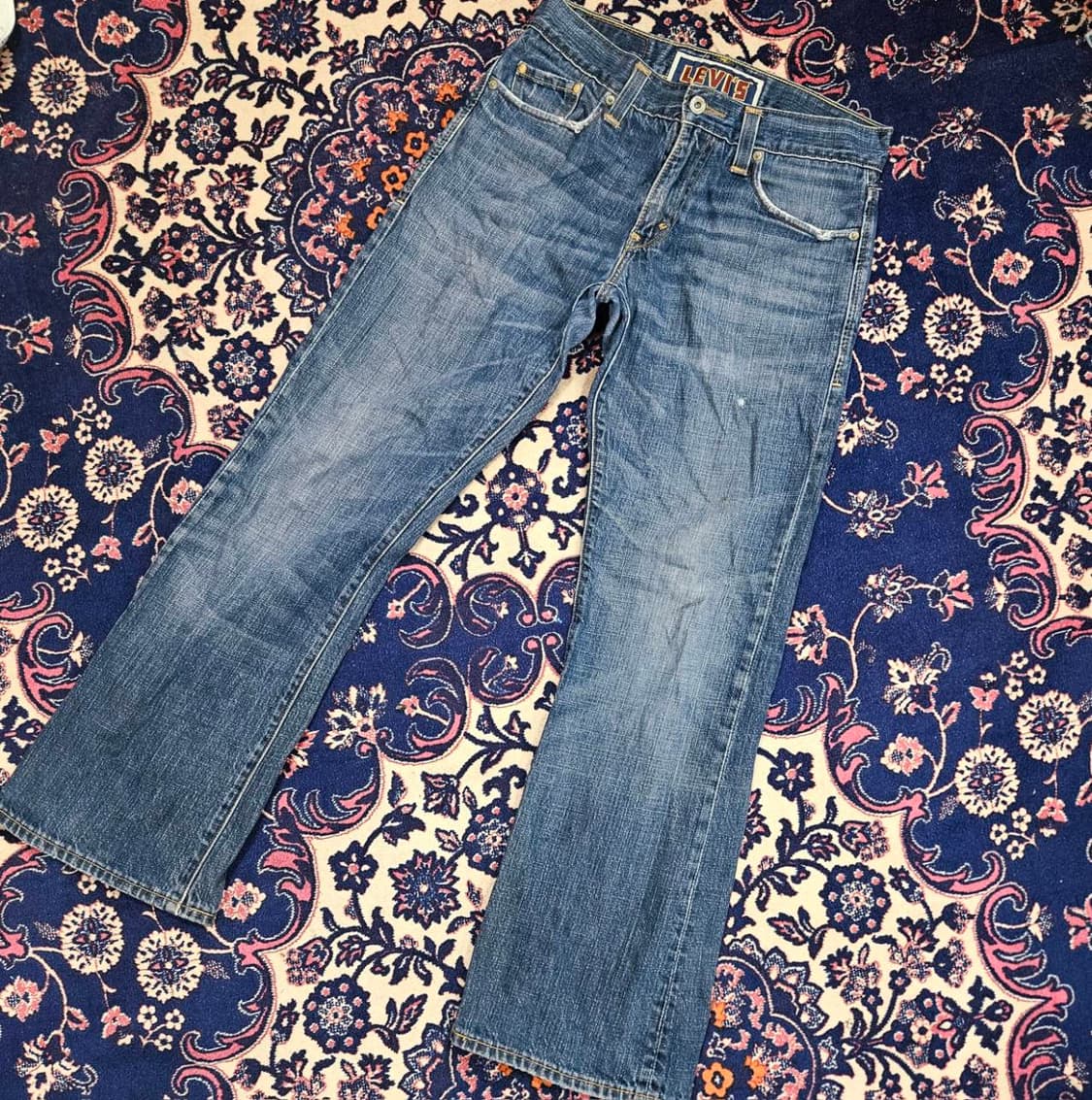 리바이스(Levis) 빈티지 Lot 527 로우 부츠컷 데님 청바지 상품이미지2