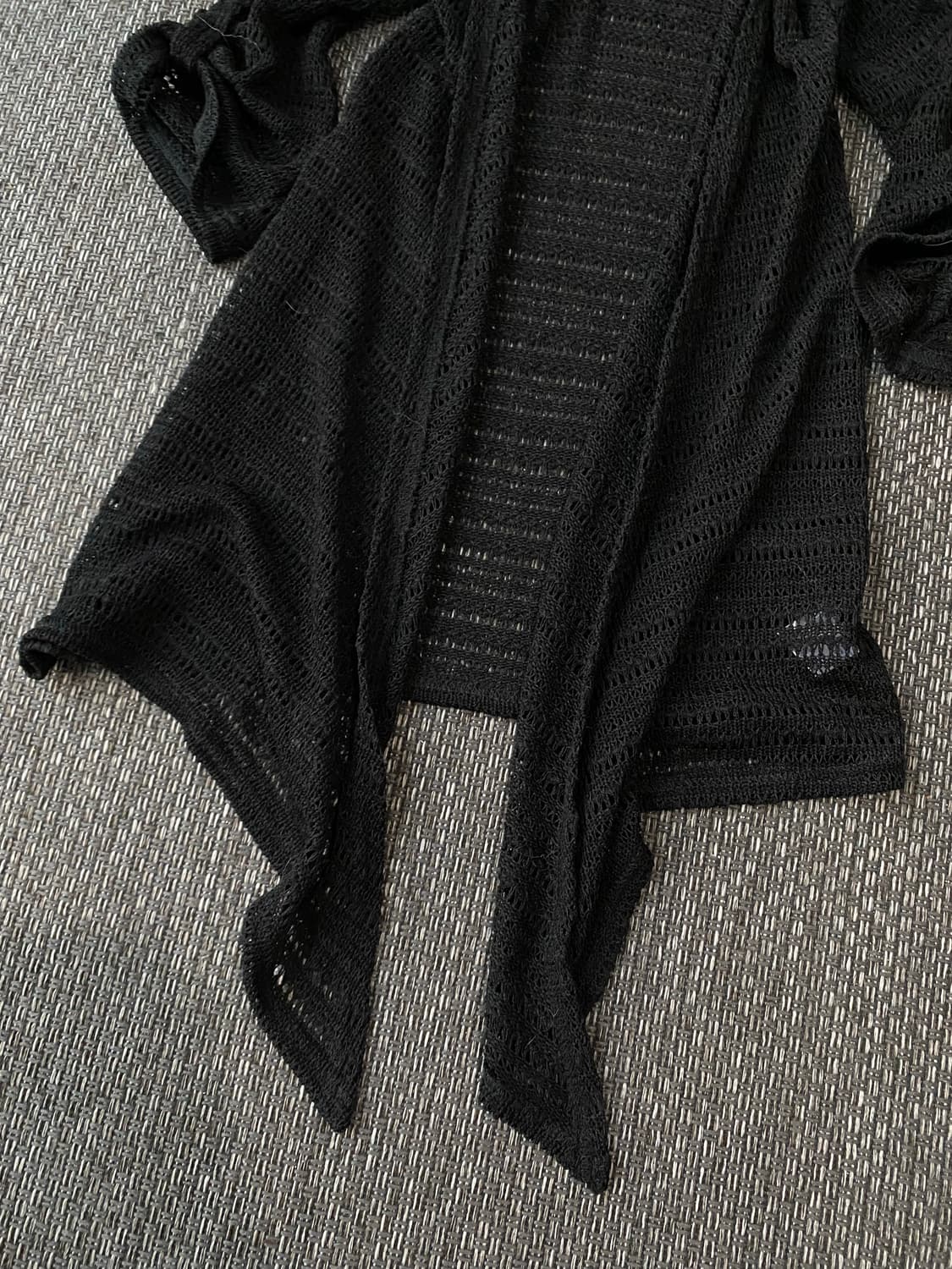 [Cecil Mcbee]Mesh 1/2 Hoodie Cardigan 상품이미지5