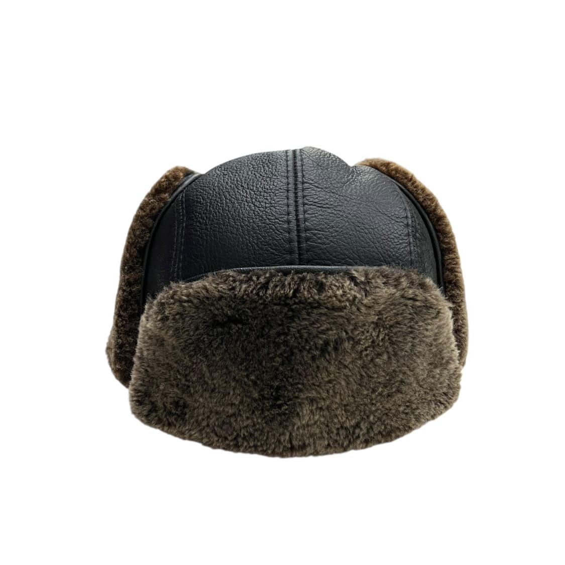 빈티지 뽀글이 가죽 군밤모자 상품이미지5