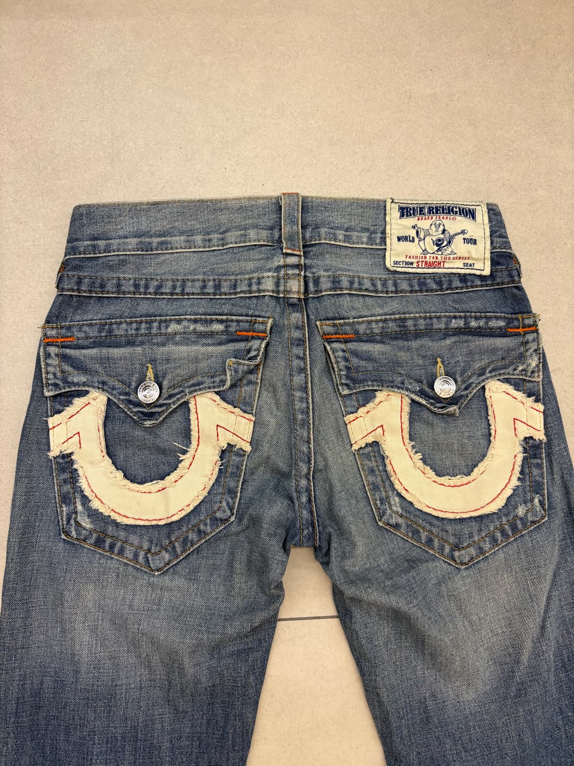 트루릴리전 월드투어 스트레이트 데님 상품이미지4