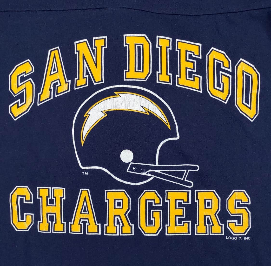 90년대 NFL 샌디에이고 차저스 풋볼 티셔츠 XL 상품이미지2