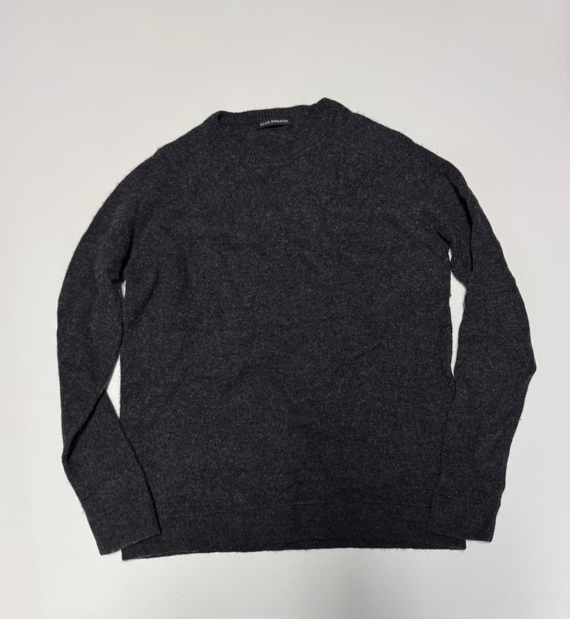 클럽모나코 램스울 100% 라운드 니트 M 상품이미지1