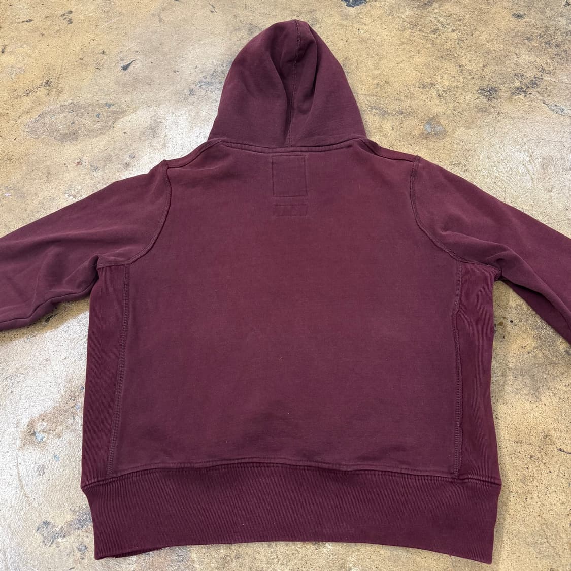 아베크롬비 버건디 후드티 상품이미지4