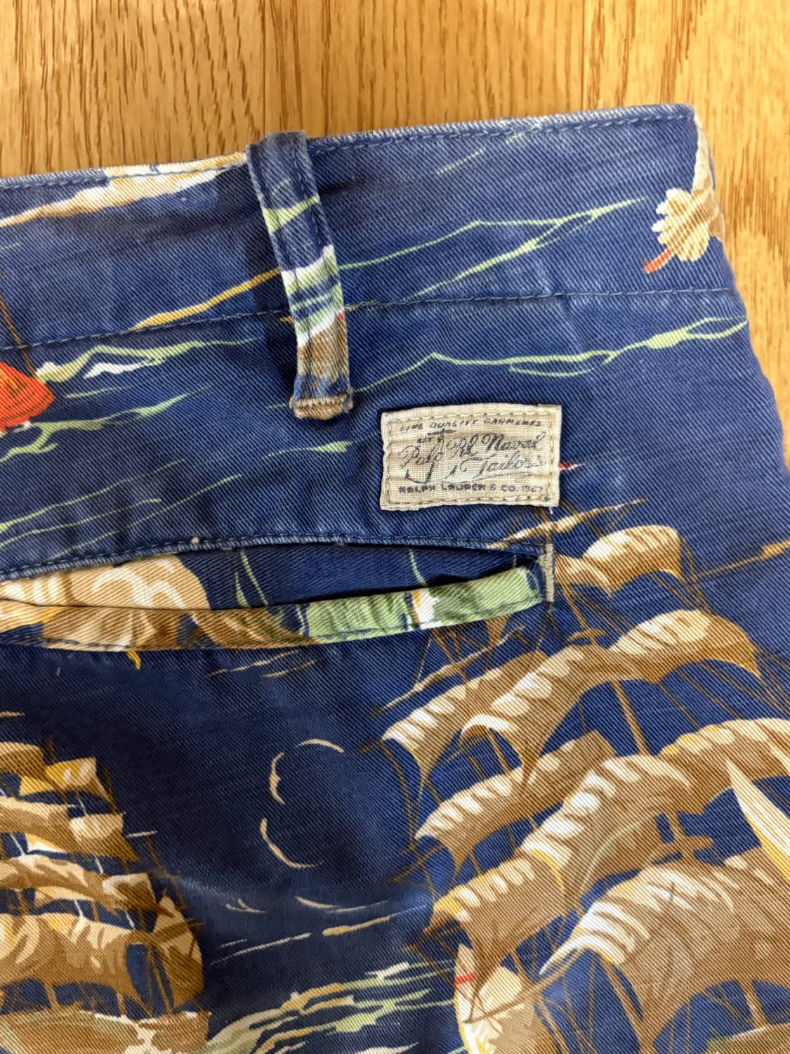 폴로 랄프로렌 트로피컬 항해 프린트 쇼츠 상품이미지3