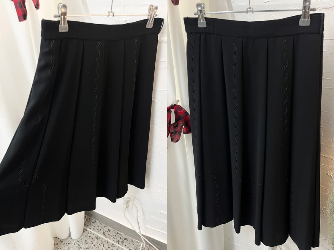 rope stitch midi skirt 상품이미지4