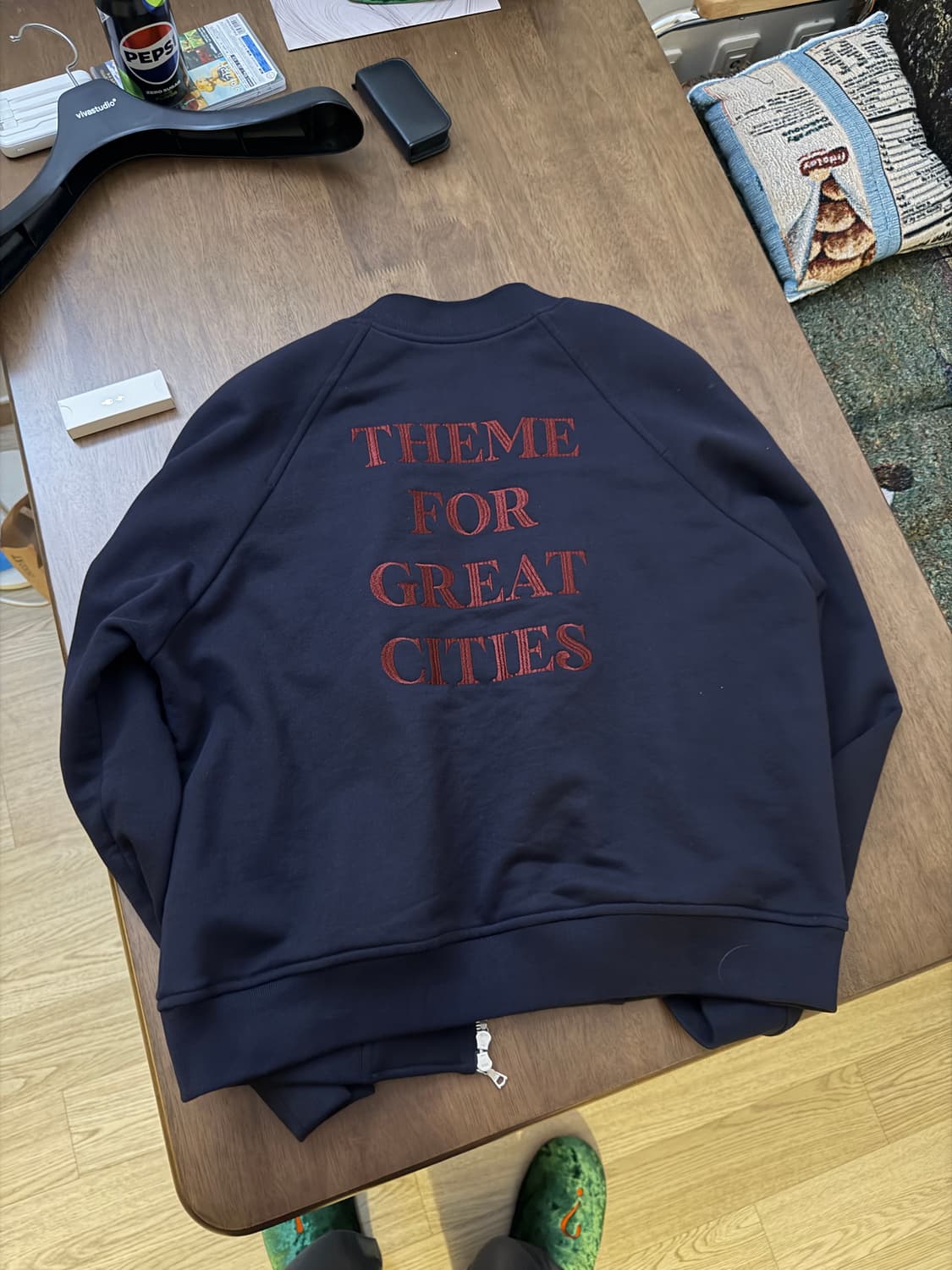 L) 드리스반노튼 great cities 블루종  상품이미지2