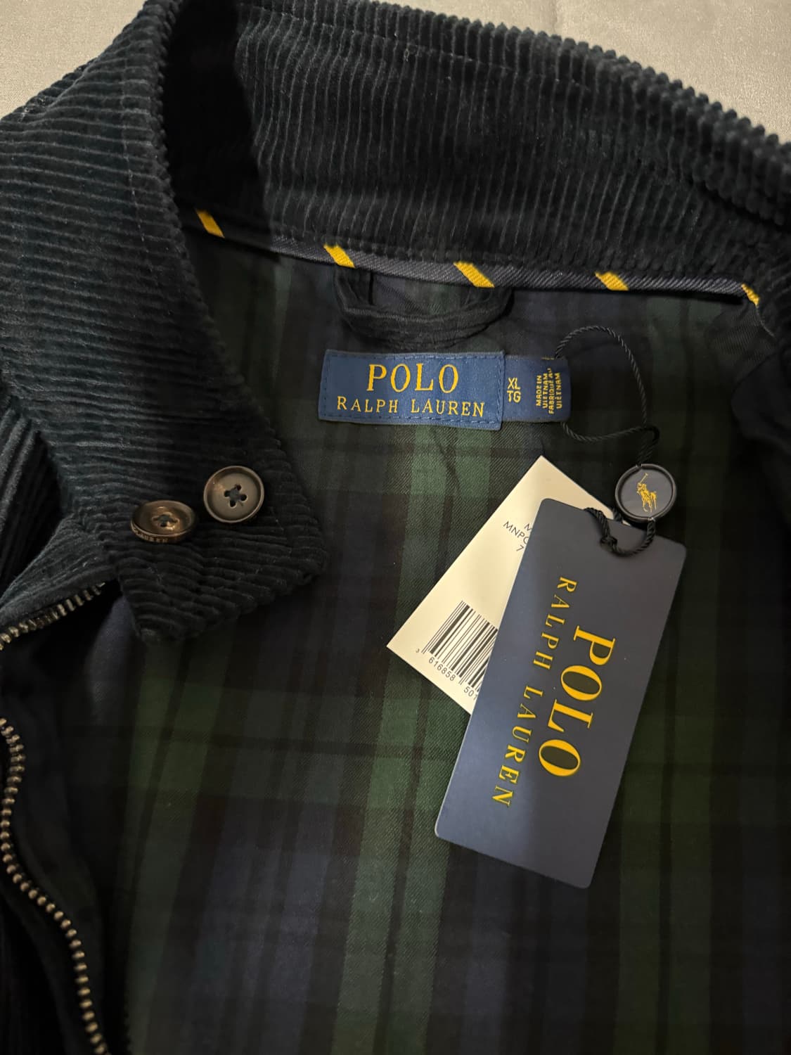 (새상품) 폴로 랄프로렌 코듀로이 바라쿠다 네이비 xl 상품이미지2