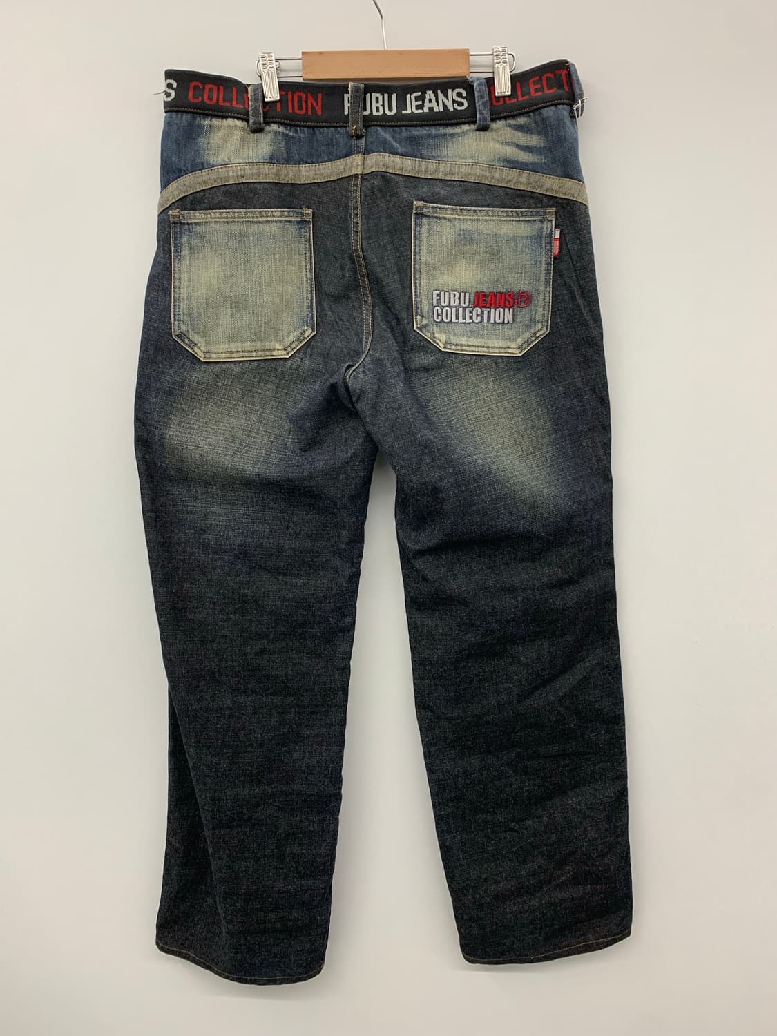 Fubu 레터링 오버핏 데님  상품이미지7