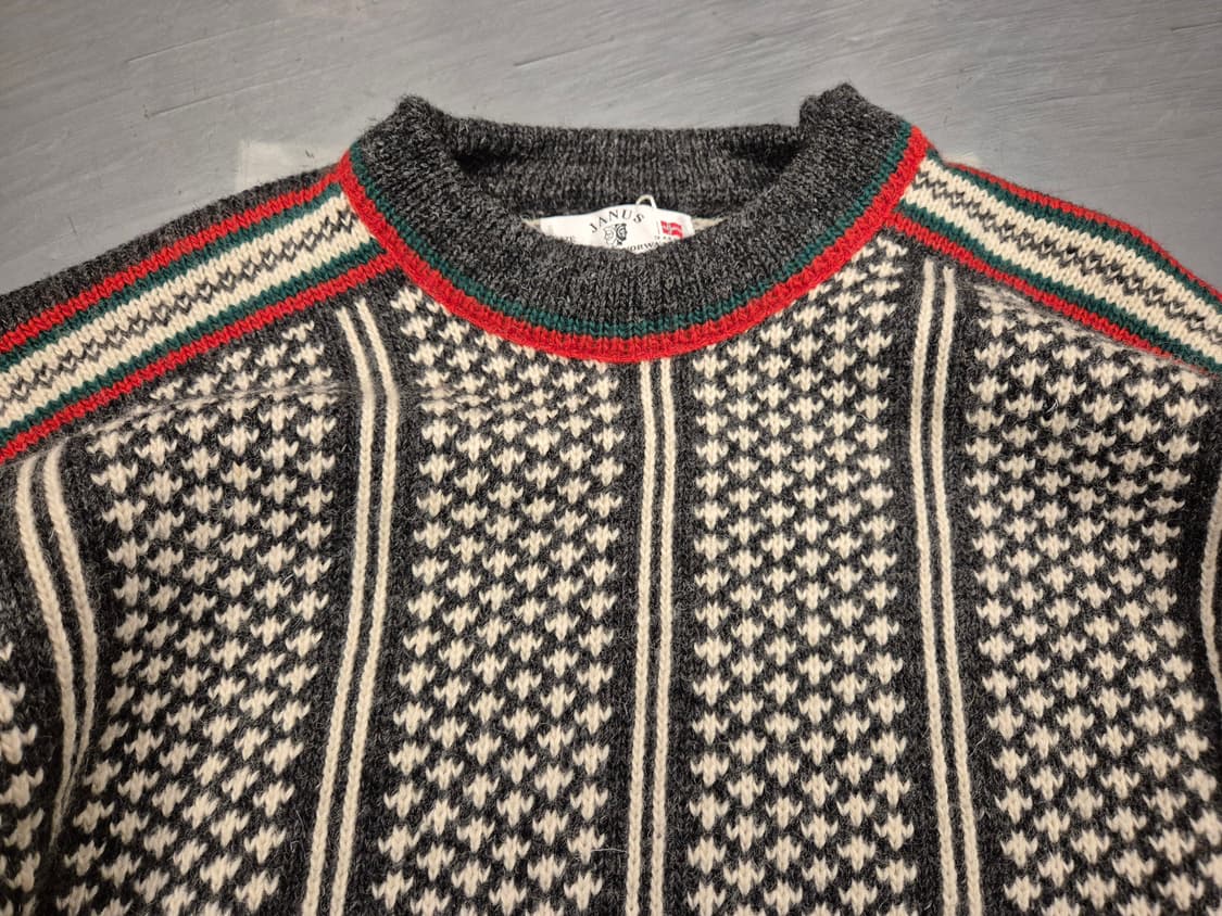 90s JANUS 노르딕 스웨터 상품이미지2