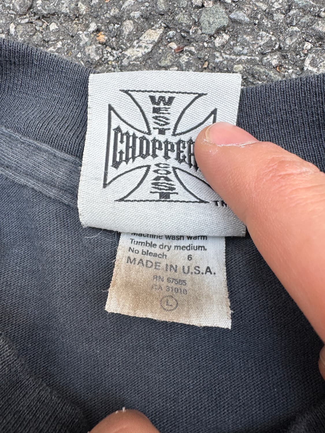 90-00'S west coast choppers 롱슬리브 상품이미지5