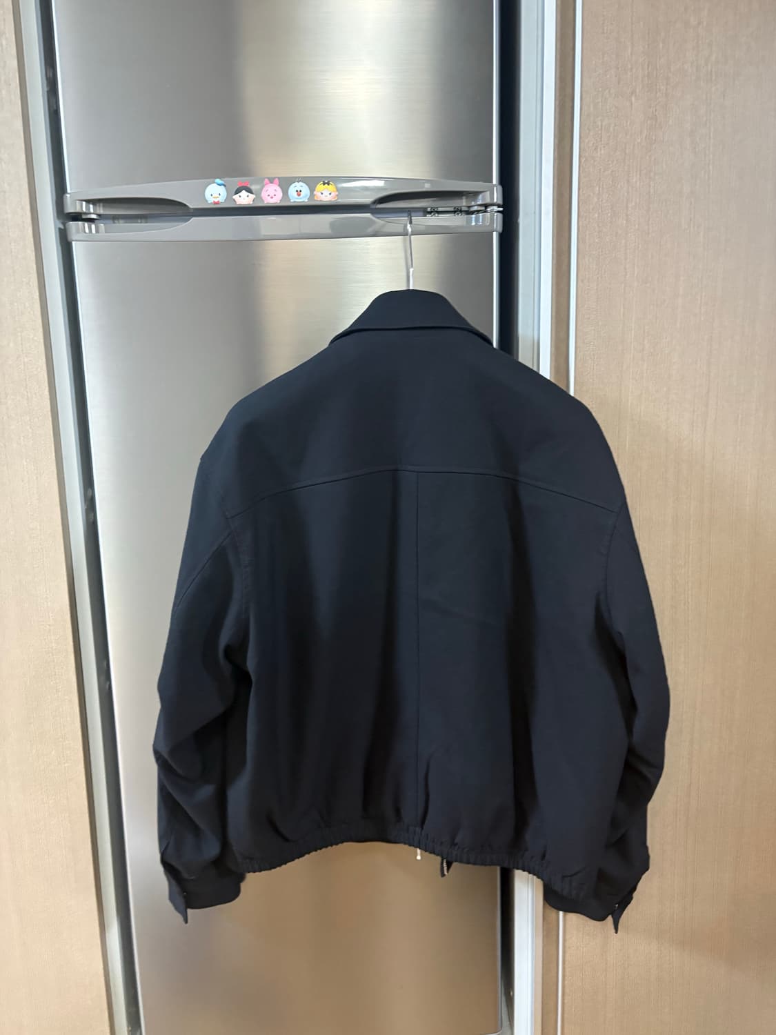 드로우핏 리에디션 써지 울 블루종 블랙 XL 상품이미지3