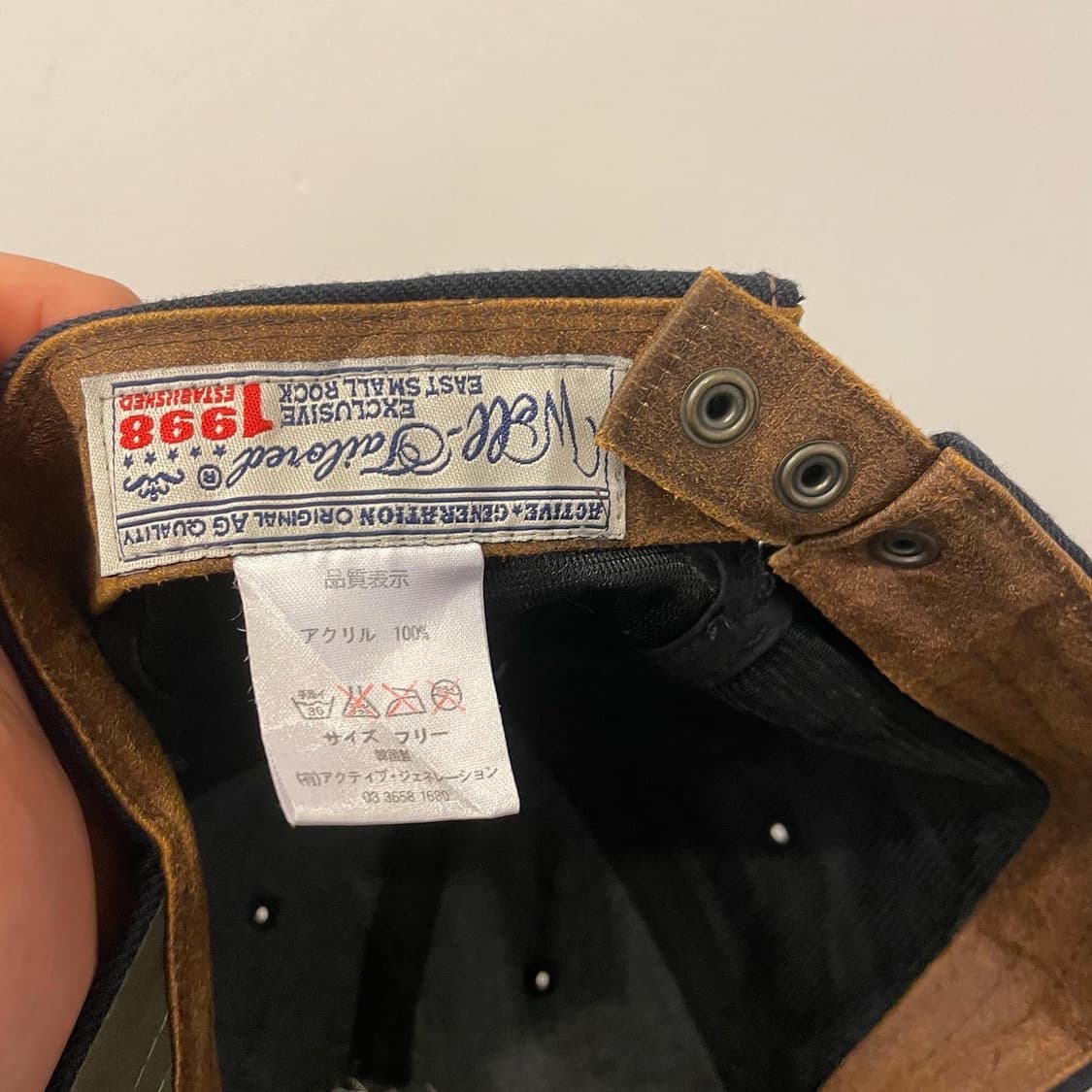 빈티지 이니셜 볼캡 상품이미지4