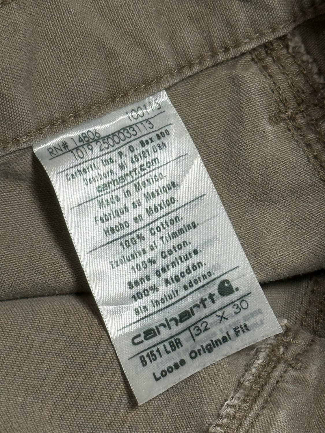 칼하트 B151 워크팬츠 carharrt work pants 빈티지  상품이미지7