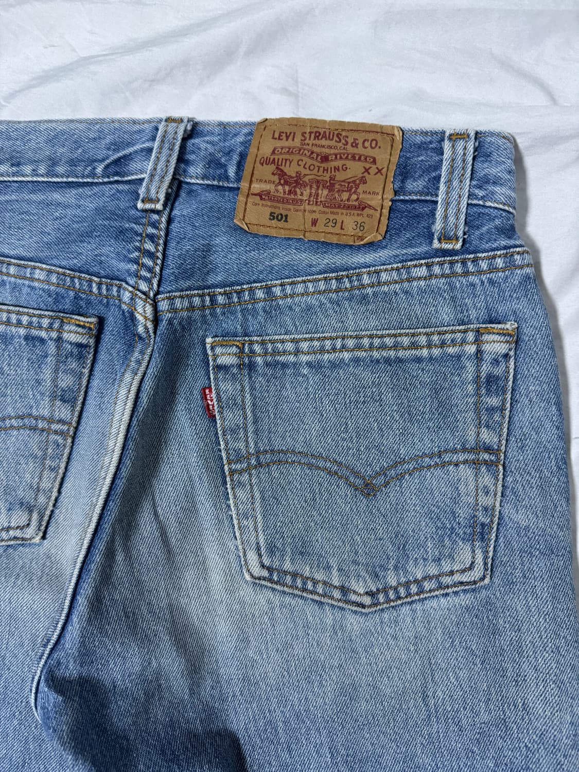 90s usa 리바이스 501 데님팬츠 상품이미지3