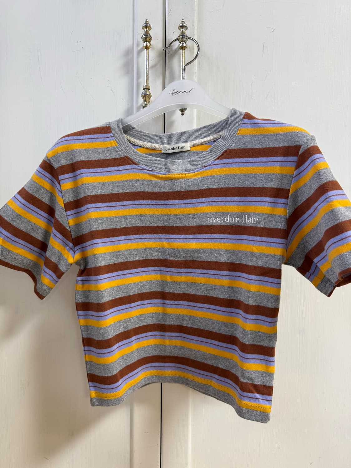 오버듀플레어 크롭 티셔츠 상품이미지3