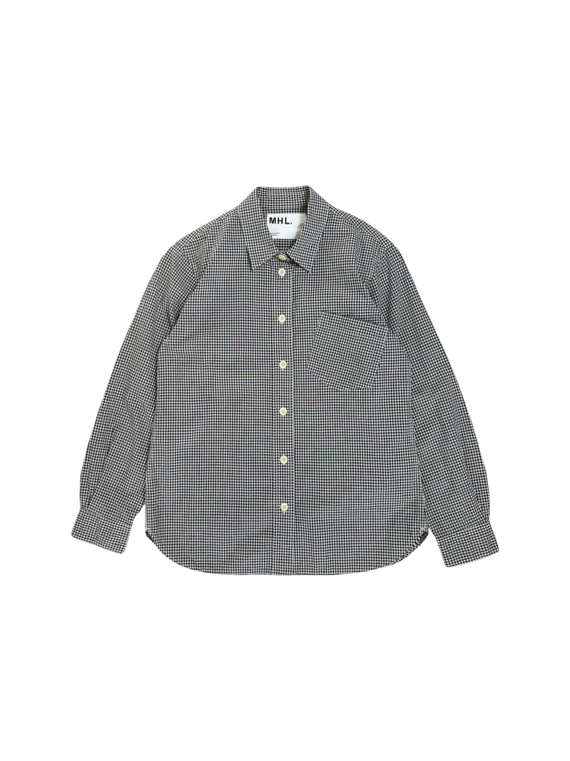 MHL 마가렛호웰 체크 셔츠 상품이미지1