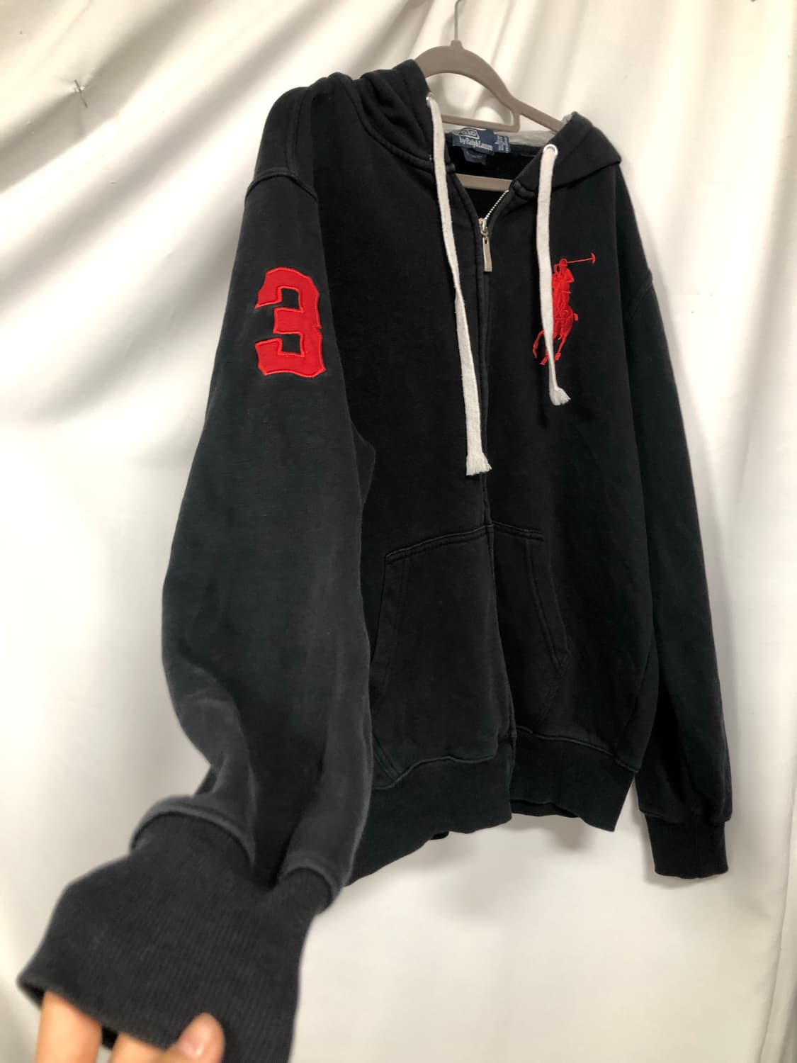 폴로 레드 빅포니3 포인트 후드집업 상품이미지2