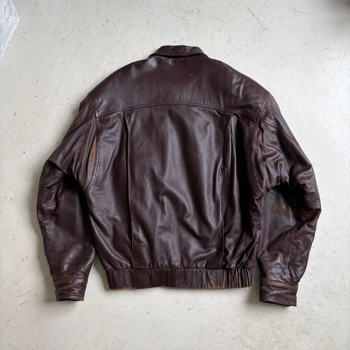 90s Bally 빈티지 A2 리얼 가죽자켓 42 상품이미지9