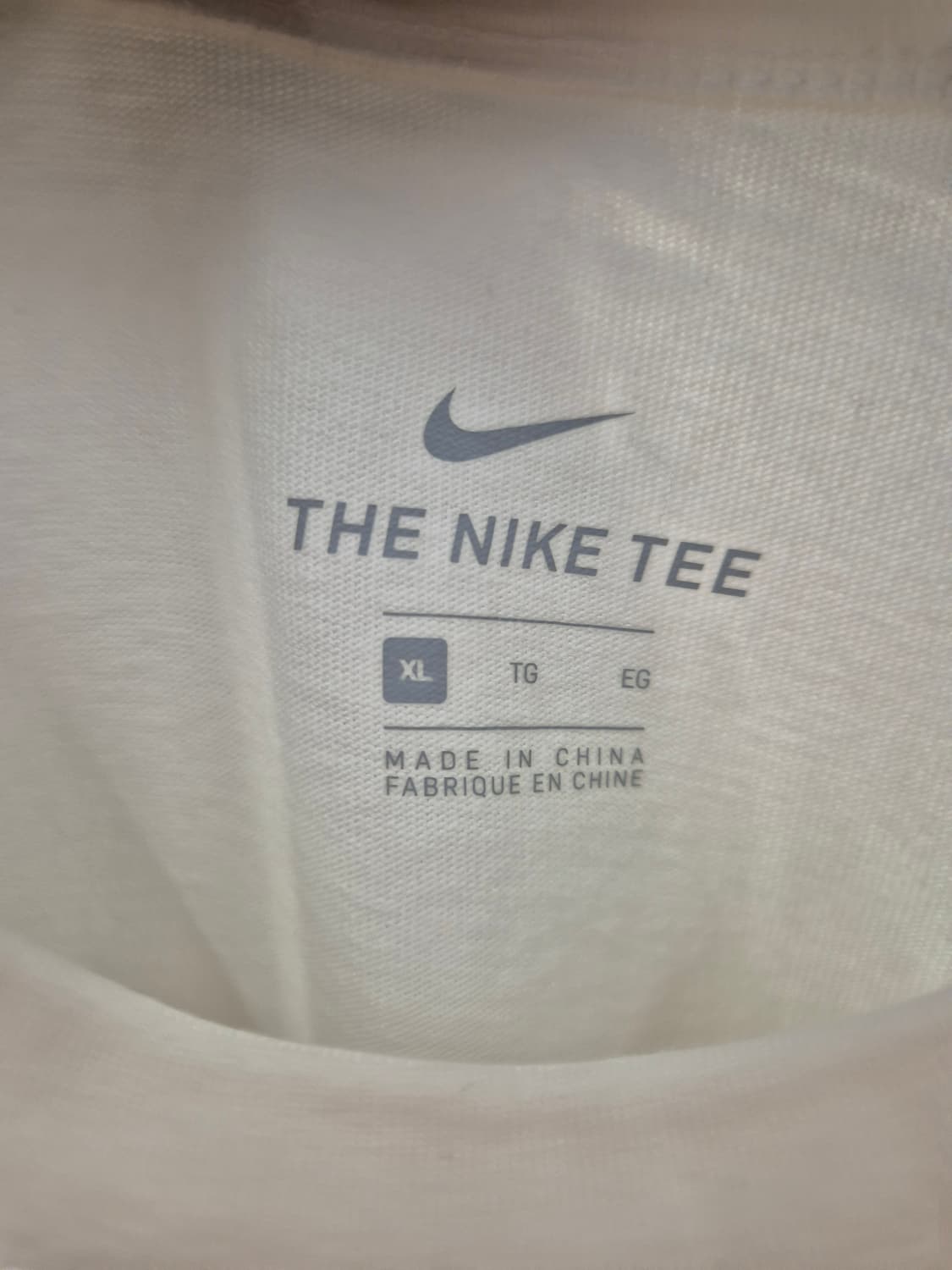 나이키 흰색 반팔티 XL 상품이미지6