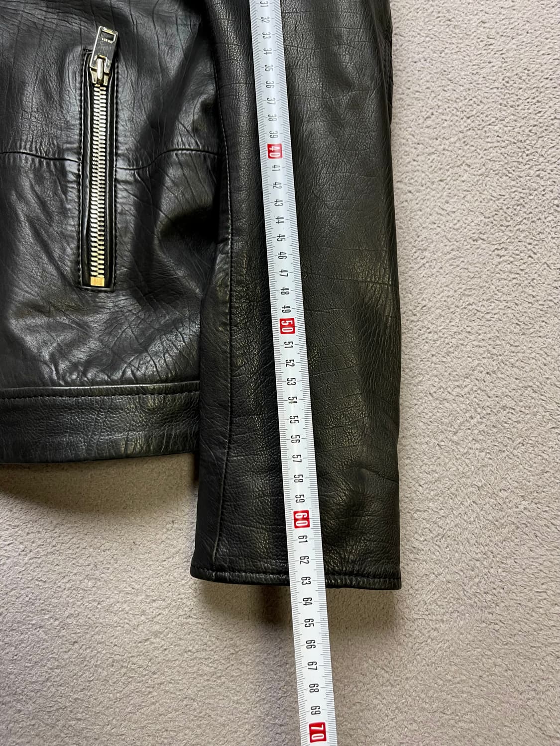 [s] 디젤 가죽자켓 -95-100(slim) 디젤자켓 상품이미지5
