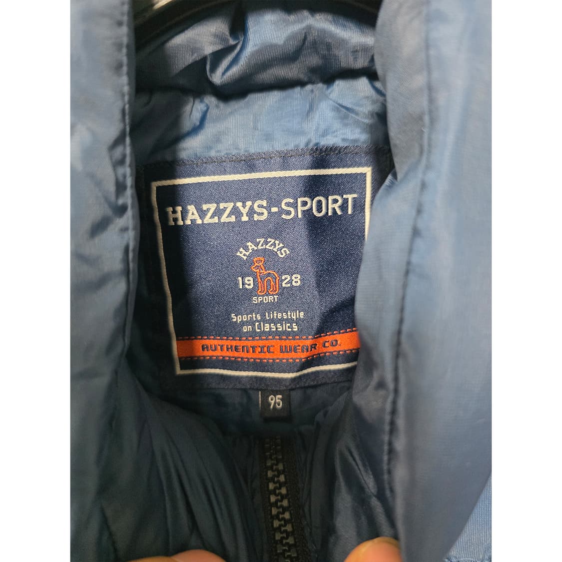 택포) 헤지스 스포츠 패딩 조끼 95 상품이미지2