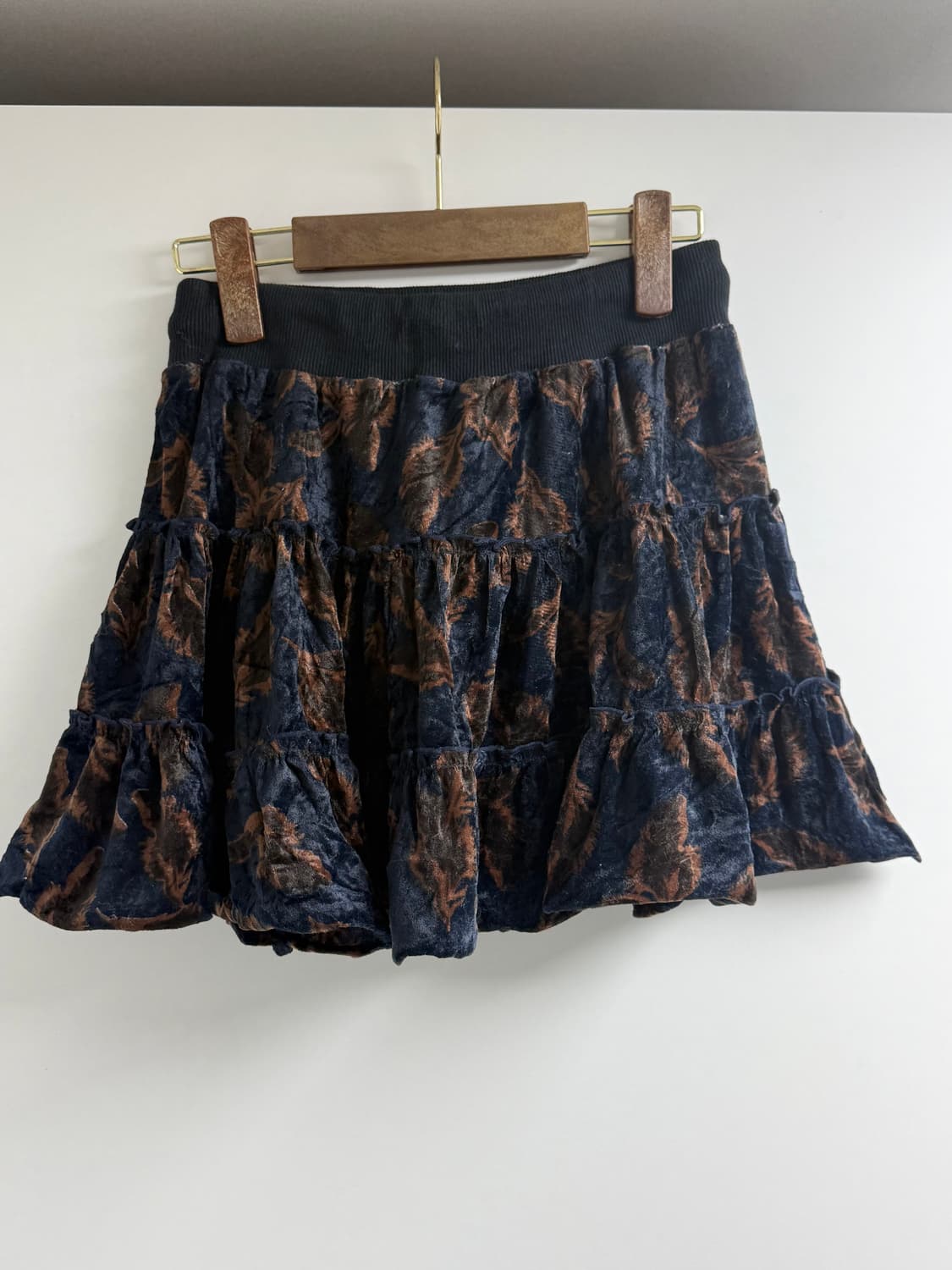 오리엔탈 벨벳 스커트 상품이미지2