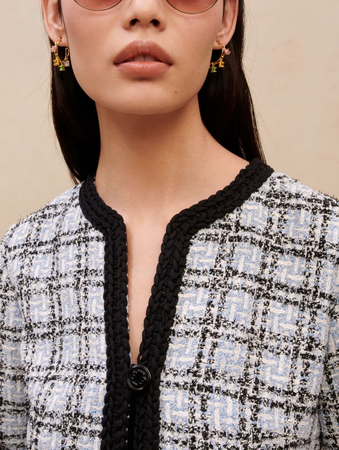 마쥬 트위드 원피스 상품이미지2