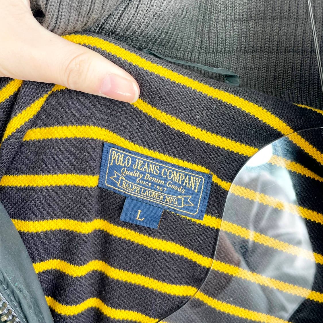 A2 폴로진컴퍼니 크레스트 로고 와펜 RL덕다운 L사이즈 상품이미지4