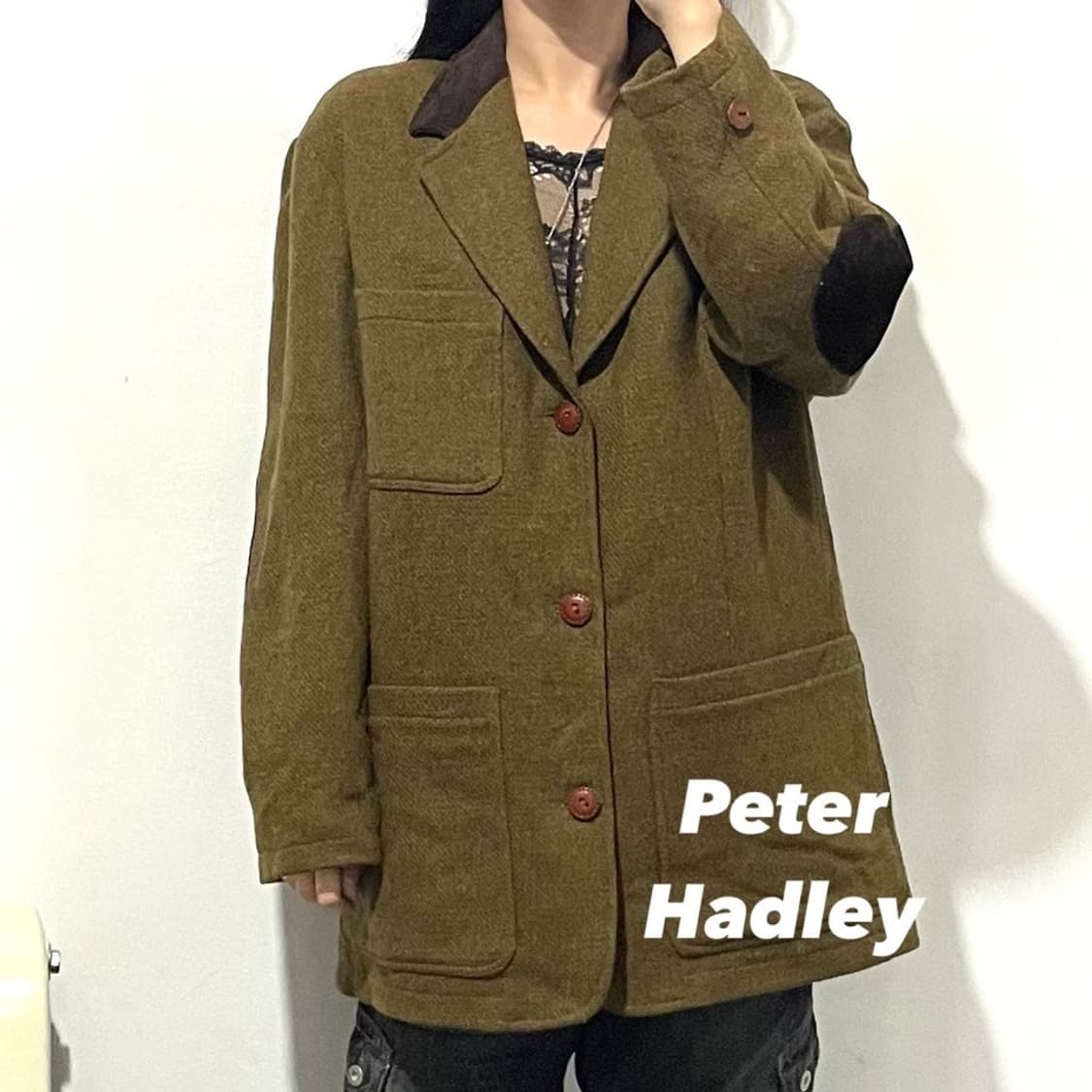 Peter hadley 울코트 상품이미지1