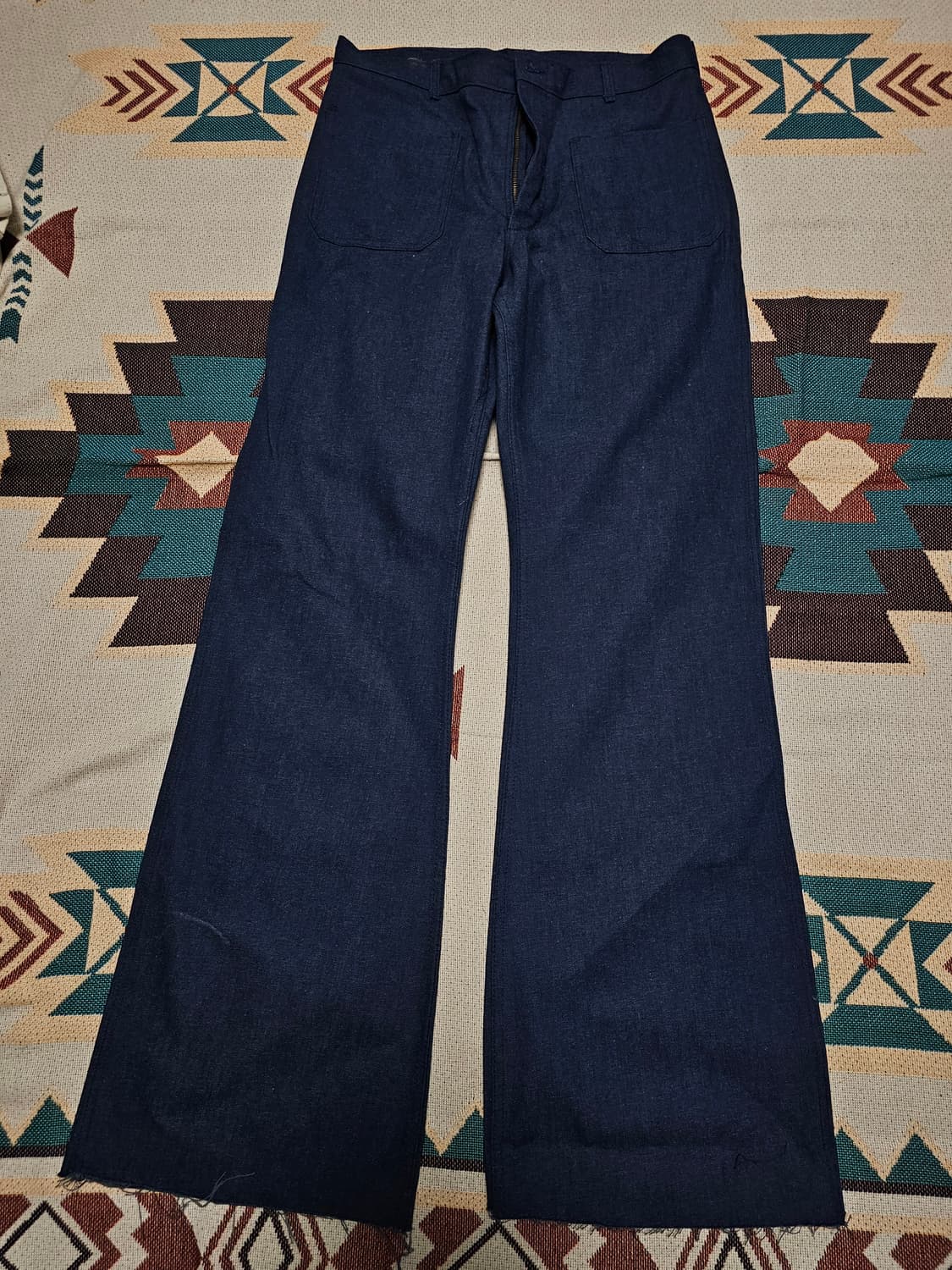 80's 미해군 벨바텀 데드스탁 (약 32~33 사이즈) 상품이미지1